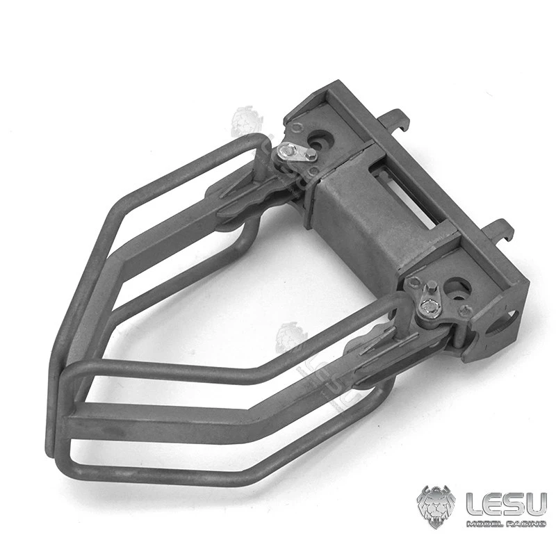 

LESU 1/14 Construction Machinery Toy Model Skid Steer Loader DIY Equipped with Metal Hydraulic Hay Clip