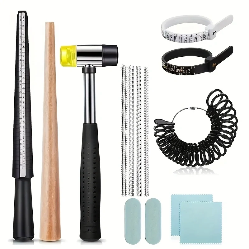

14-piece Jewelry Craft Set: Precision Measurement, Skillful Diameter Control, Glowing Polish, Perfect for Jewelry Making.