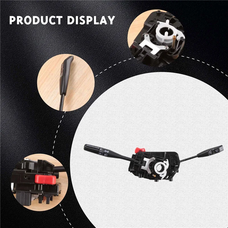 

ABXV-Car Headlight Turn Signal Combination Switch Steering Column Wiper Switch UB71-66-120 For MAZDA