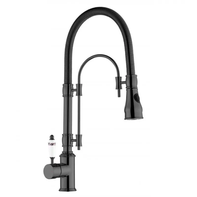 

Luxury Kitchen Faucet Kitchen Sink Purification Water Mixer European Style Degree Rotation Spring Hot and Cold Water Mixers Tap