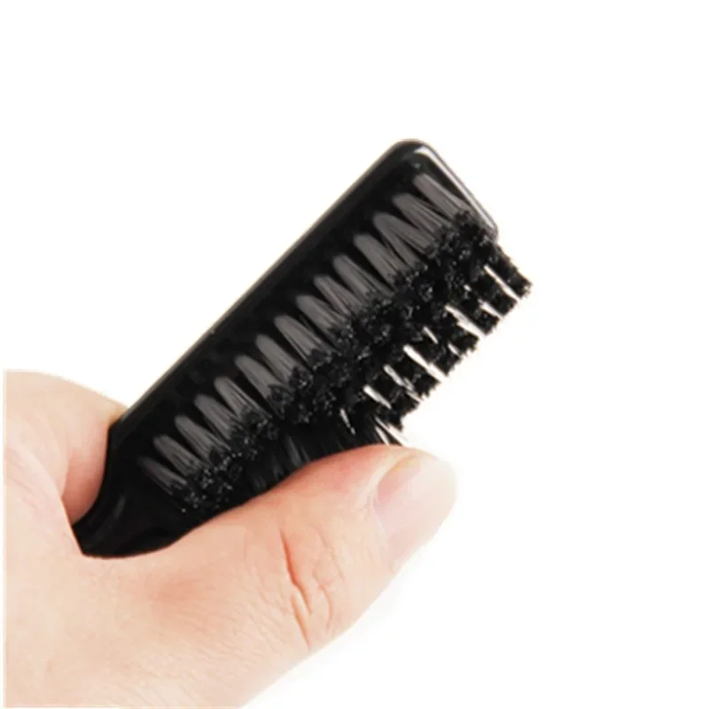 Plastic Handle Hairdressing Soft Hair Fade Brush Comb For Barber Cleaning Chest Neck Duster Brushs Styling Tools