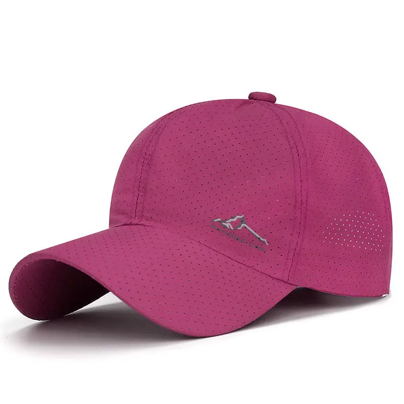 Gorra de béisbol con estampado de pico de pato de montaña para hombre y mujer, gorro Unisex de malla transpirable, sombrilla para deportes al aire libre, Verano