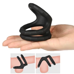 New Semen Lock Ring Upgrade Locking Ring for Men Penis Ring Delay Cock Ring Retarded Ejaculation Sex Toy Product for Gay Men 18+