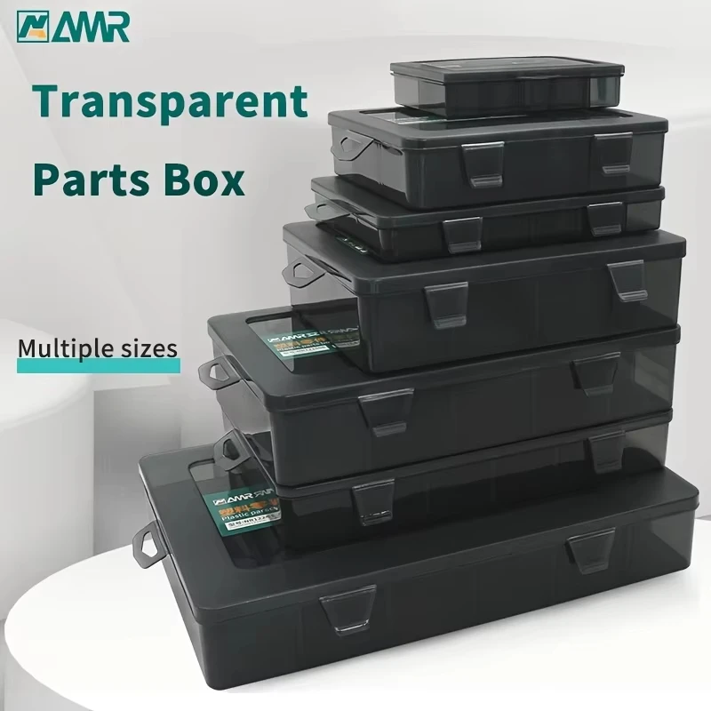 Adjustable Compartment Plastic Storage Box for Jewelry Earrings Beads Screws Practical Organizer Case Display Container Tool Box