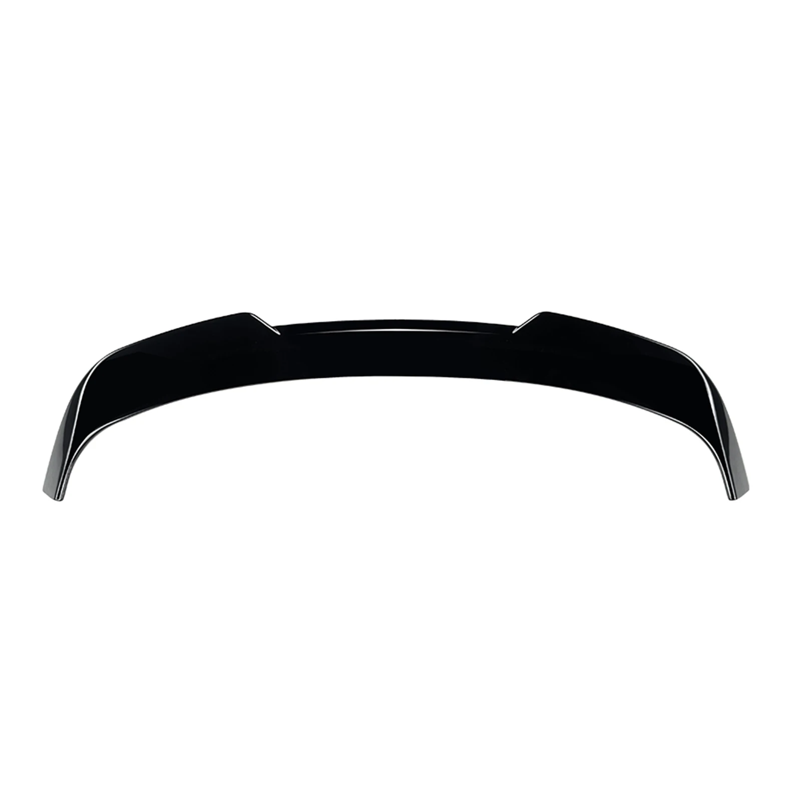 Rear Roof Spoiler Wing For Volkswagen VW T Roc T-Roc 2017-2024 Gloss Black/Carbon Fiber Look Car Tail Trunk Upper Splitter Lip