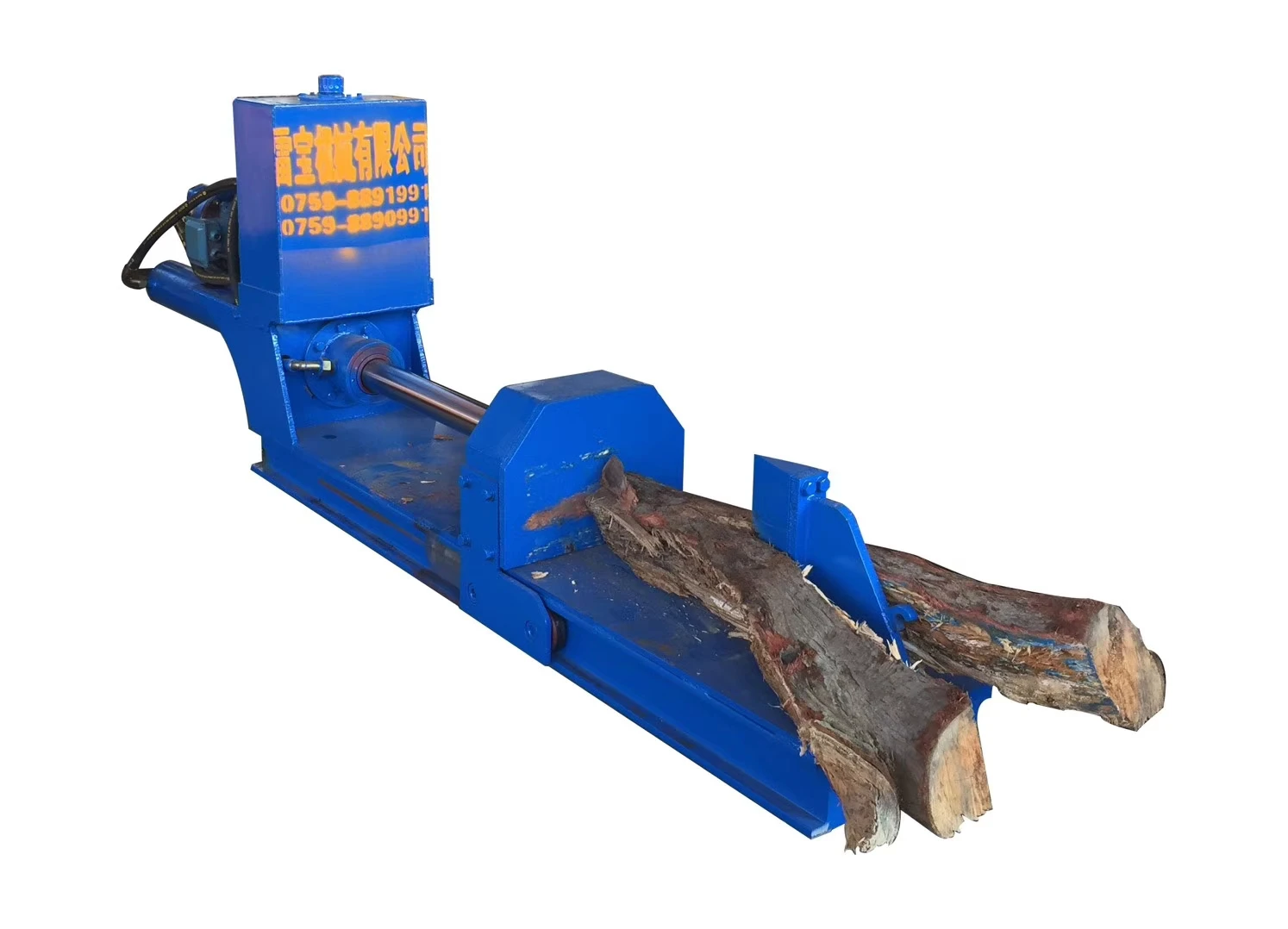 【2026】فاصل خشب عالي الجودة للآلات الصينية 15 كيلو وات 1000 كجم قاطع خشب