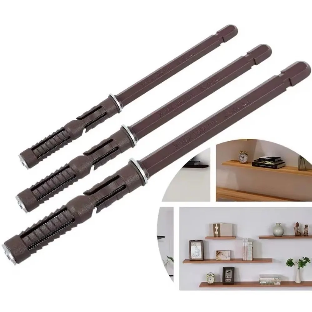 Soportes de estante flotantes con clavos invisibles, soporte fijo, soporte de estante oculto montado en la pared, soporte de estante de pared de diseño oculto