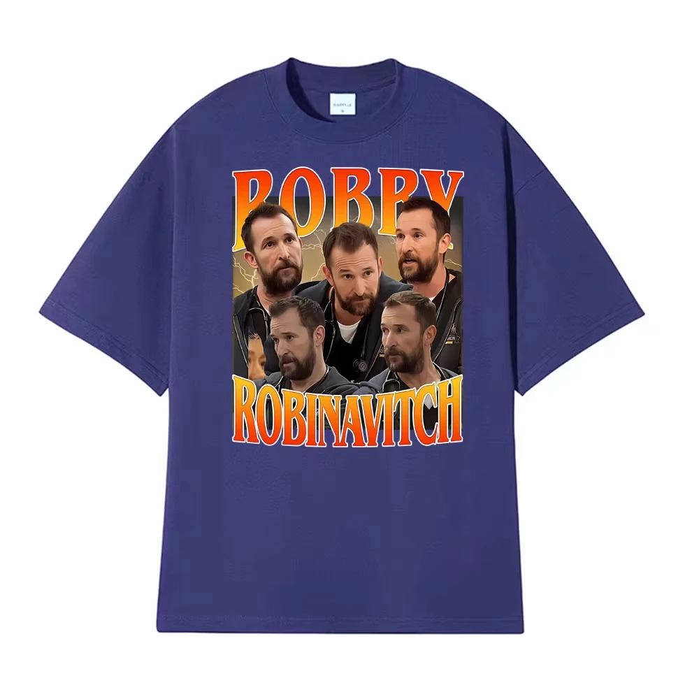 Dr. Michael 'Robby' Robinavitch Vintage Funny T Shirts Unisex Summer Short Sleeve TShirt Oversized Men Cotton T-shirt Streetwear