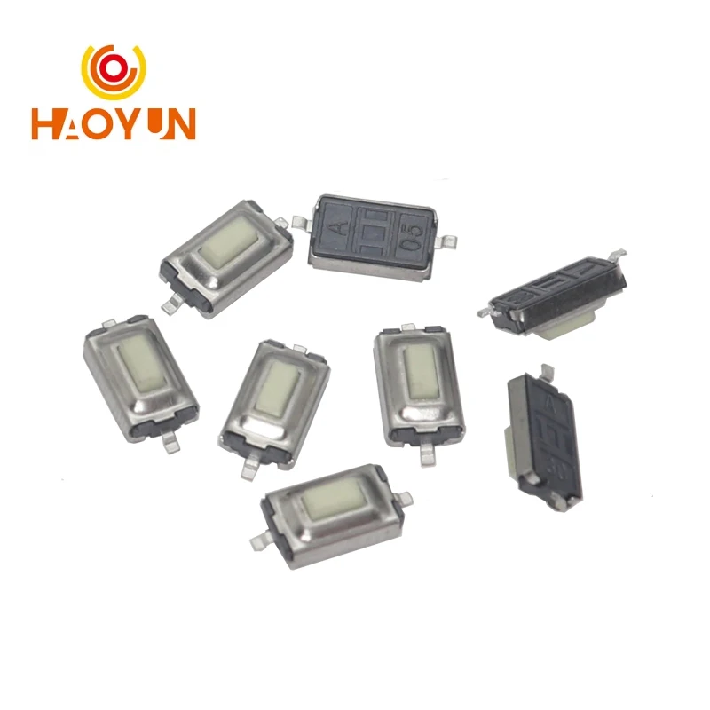 

【200-50 шт.】SMT 3x6x2,5 мм 2PIN тактильный тактовый кнопочный микропереключатель с самосбросом мгновенный 3*6*2,5 мм