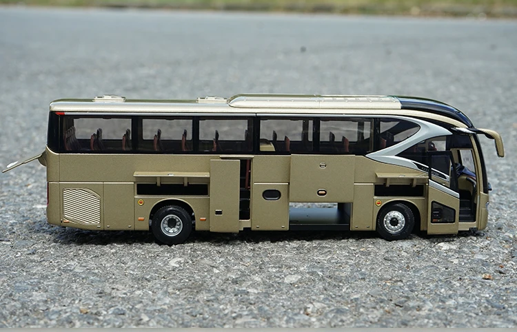 1/42 Gold Dragon XML6129 Bus Model Diecast Public Transportation Model Trolley bus Toys Gifts