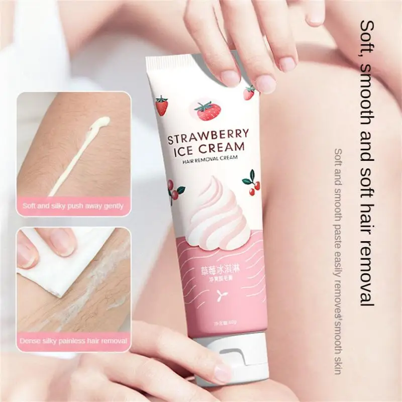 Hair Removal Cream Quick Gentle Permanent Private Area Hair Remove Cream Painless Non-irritating Hair Growth Inhibitor Body Care