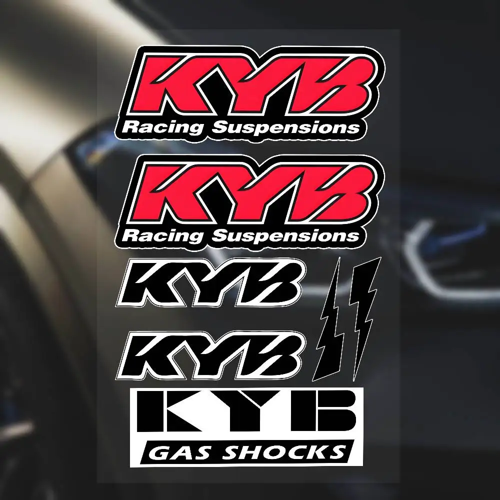 

1Pcs Motocross Motorcycle Stickers Fork Showa Kyb Suspension Decal Bike Logo For KTM YAMAHA Honda CBR Suzuki Kawasaki Ducati