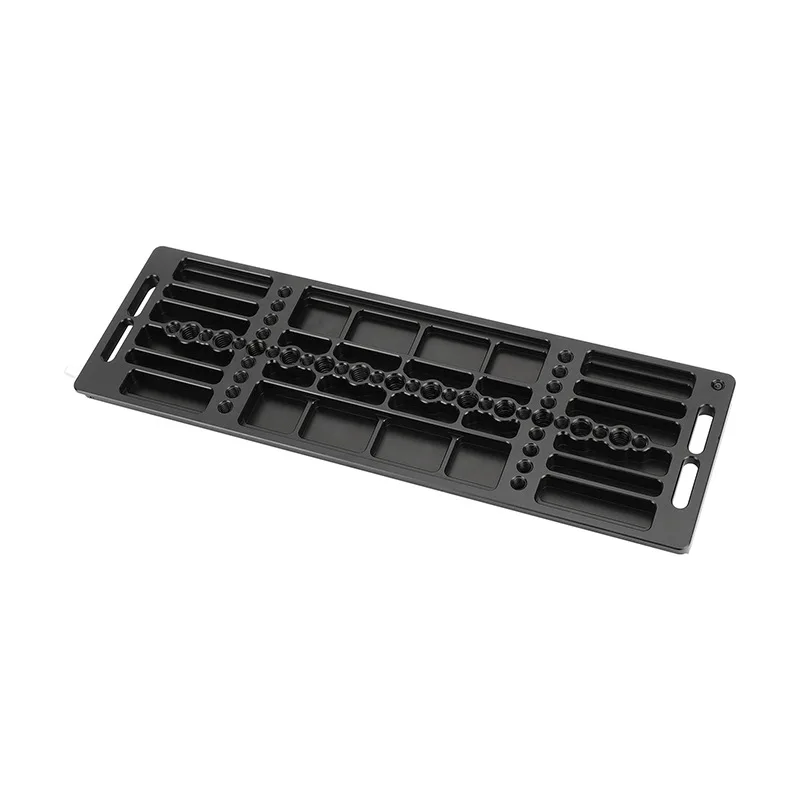 12 Inch Standard Cinema Dovetail Bridge Plate, Aluminum Camera Base Mount Plate for Film Shooting Rig
