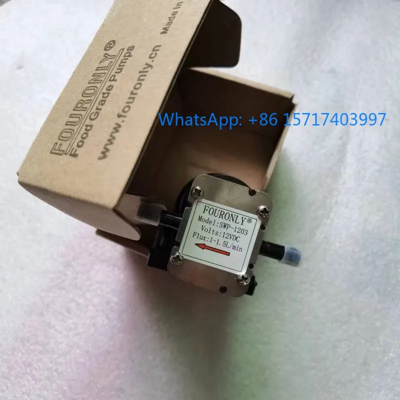 New imported micro gear pump DC12V 1.5L water dispenser circulation pump filling machine water pump SWP-1203
