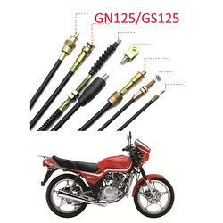Motorcycle Control Cables for Suzuki Haojue Lifan GN125 GS125 HJ125 JC125 QS125 Throttle/Clutch/Speedometer/Techo-meter Cable