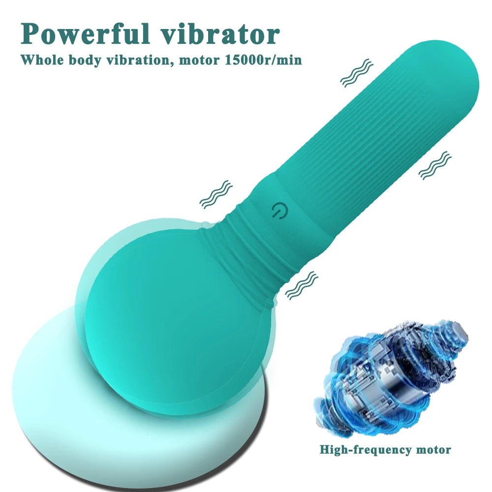 Bohlam lampu Mini AV tongkat Vibrator mainan seks untuk wanita Anal klitoris Stimulator AV Stick Dildo Vibrator Masturbator wanita Sexshop