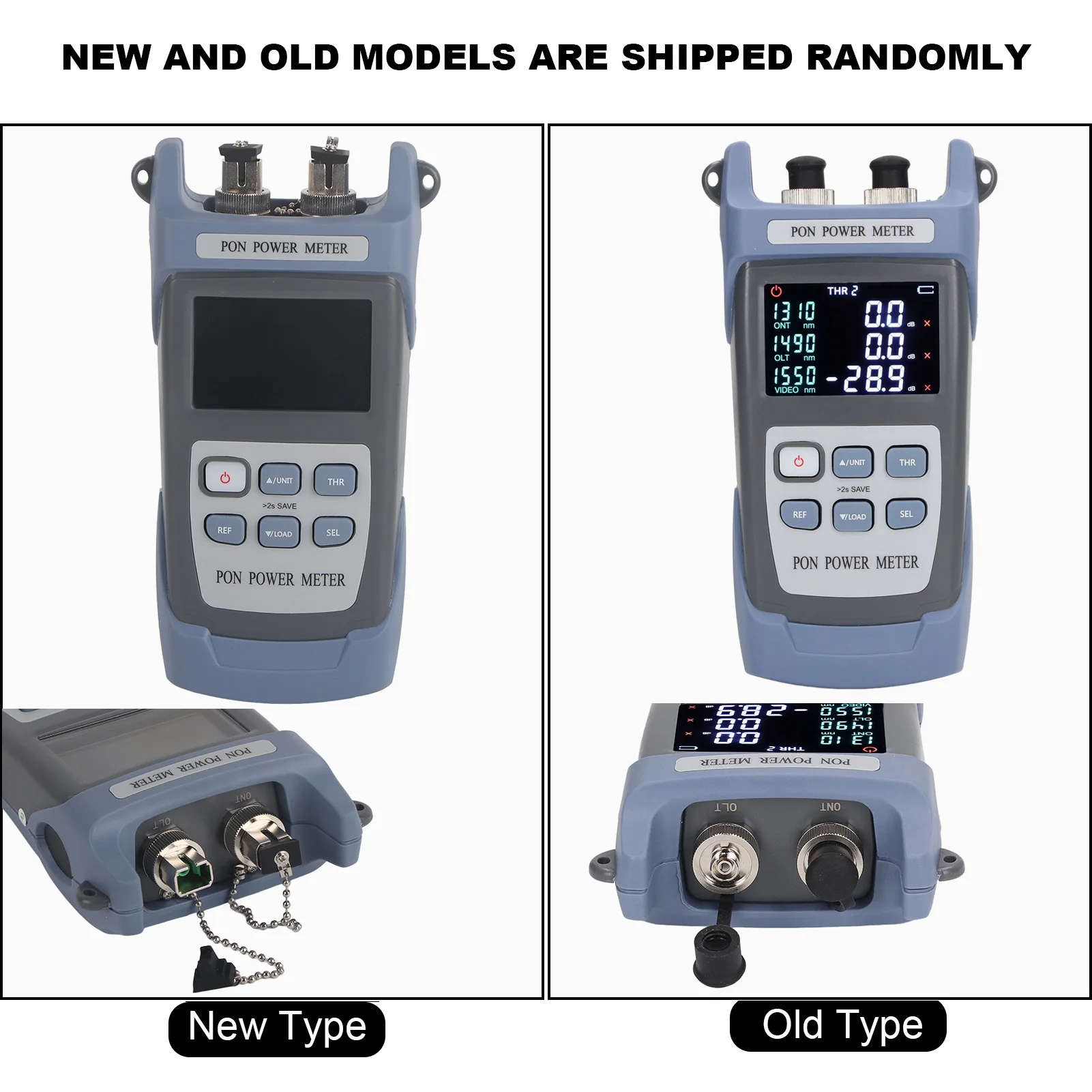 Optic Cable Tester Optical Power Tester Optical  Power Meter Digital Display Optic Cable PON Tester Testing Tool Set Kit