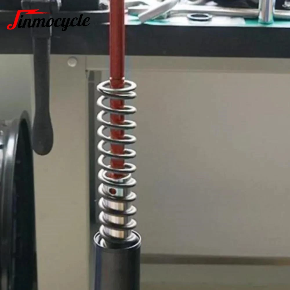 

Universal Motorcycle Fork Bleeding Tool Set Kit Dirt Bike Suspension Fork Bleeding Tool Fork Damper Rod Holding Tool Suspension