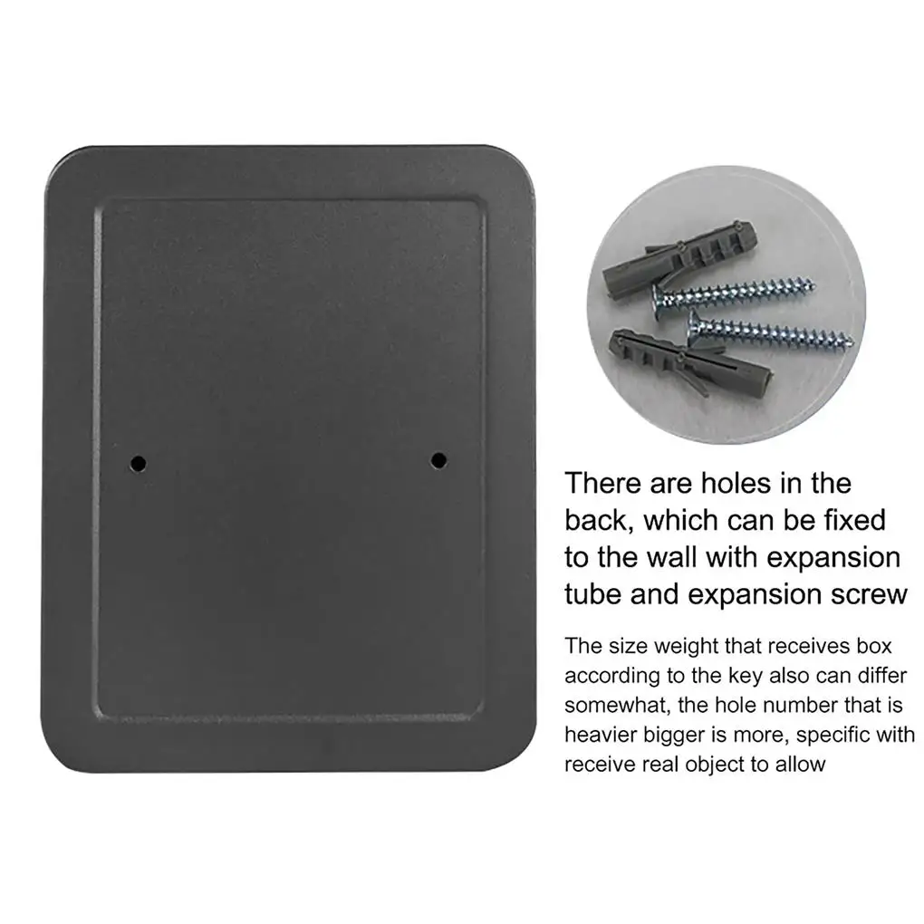 Key Cabinet Wall-mounted Lock Box Keys Containers Organization Holders