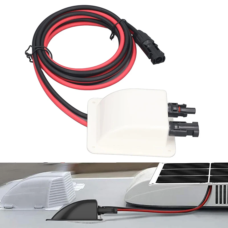 

Solar RV Junction Box Waterproof ABS Solar Extension Wire Cable PV Wire Entry Gland Boxes Caravan Boat Yacht Accessories