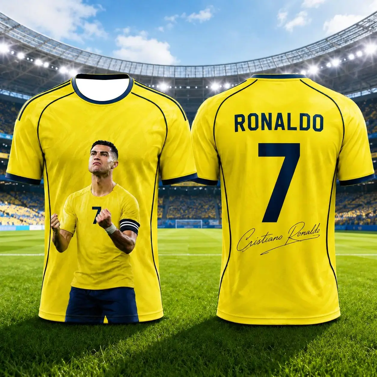 2026 Summer Best-Selling Item - Ronaldo Children's Football T-Shirt - 3D Fashion Fan's Soccer Jersey - Breathable Sports Apparel