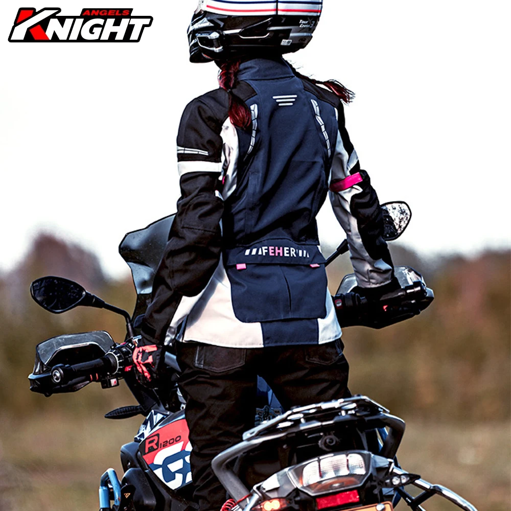 

FEHER Motorcycle Riding Jacket Women Four Season Rally Suit Anti Fall Warm Motorcycle Jacket S-3XL Off-Road Riding Equipment