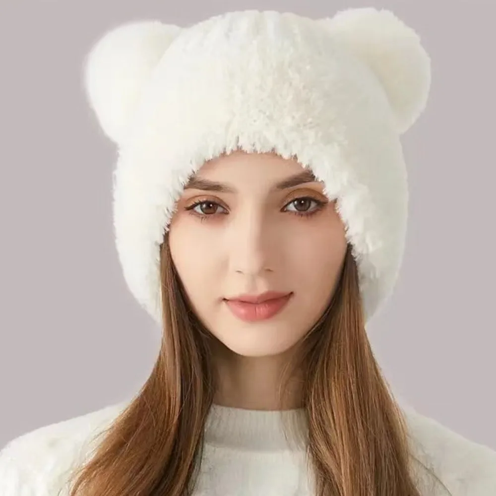 قبعات للأطفال كرتونية مطرزة ، نمط الصوف ، قبعة الحياكة القطيفة ، العجين المقلي بالإبرة ، اللفات ، الرجعية ، الدافئة ، للجنسين #3