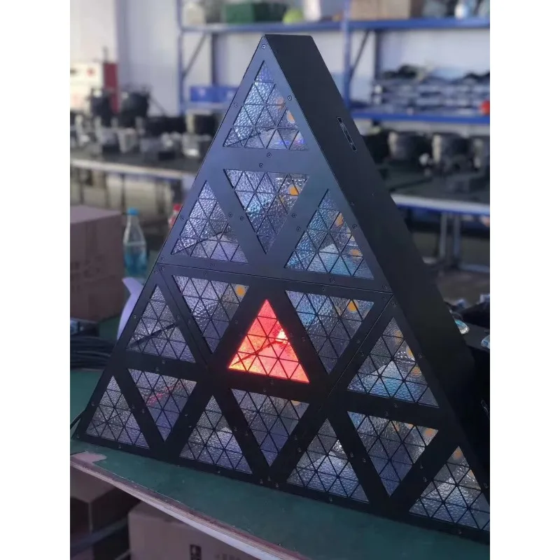 2026 hot sales 576 * 0.3W background matrix 16x30W triangle effect stage light