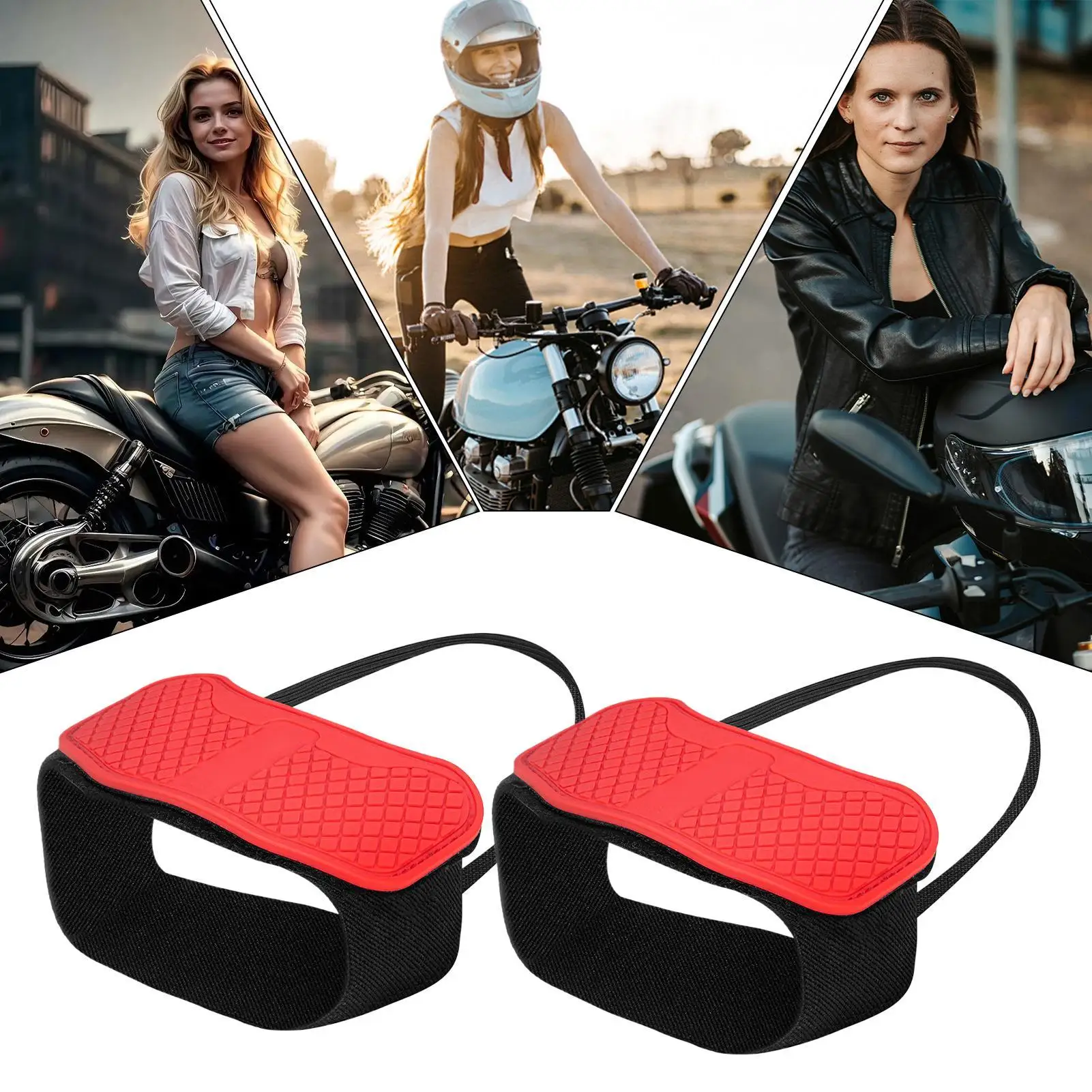 Motorcycle Shoe Protector Secure Soft Non-Slip Adjustable Protective Motorbike Gear Shift Cover Shoe Protector For Lovers