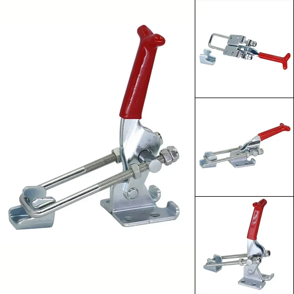 

431 Horizontal Vertical Toggle Clamp Quick-Release 318KG Hand Clip Tool Stainless Steel 304 Handle Buckle Toggle Clamps