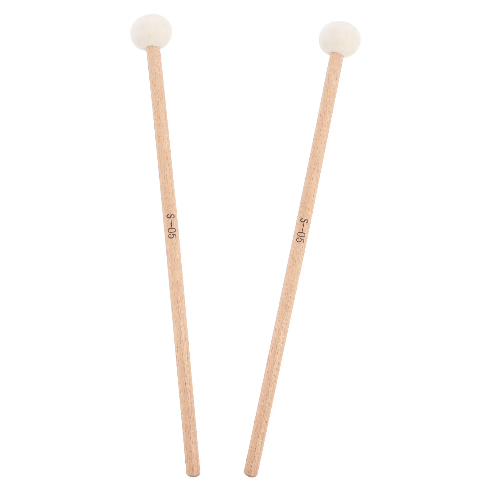

2 Pcs Timothy Hammer Drummer Accessories Sticks Marimba Mallets Percussion Musical Timpani Multipurpose 5a