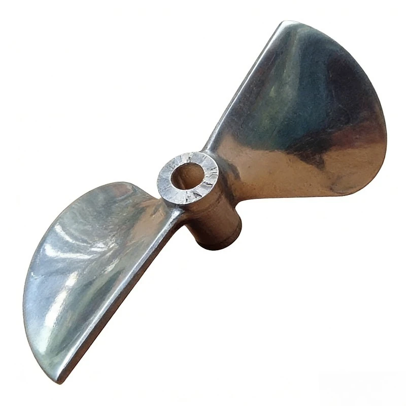 478/678 ,75mm 2-Blade Aluminum Model Boat Propeller,Inner Diameter 5/6.35mm Thread Pitch1.4/1.6