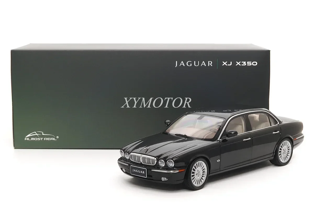 Almost Real AR 1/18 For Jaguar XJ6 X350 Diecast Model Car Toys Gifts Hobby Display Blue Black Green 810501 Collection Ornaments