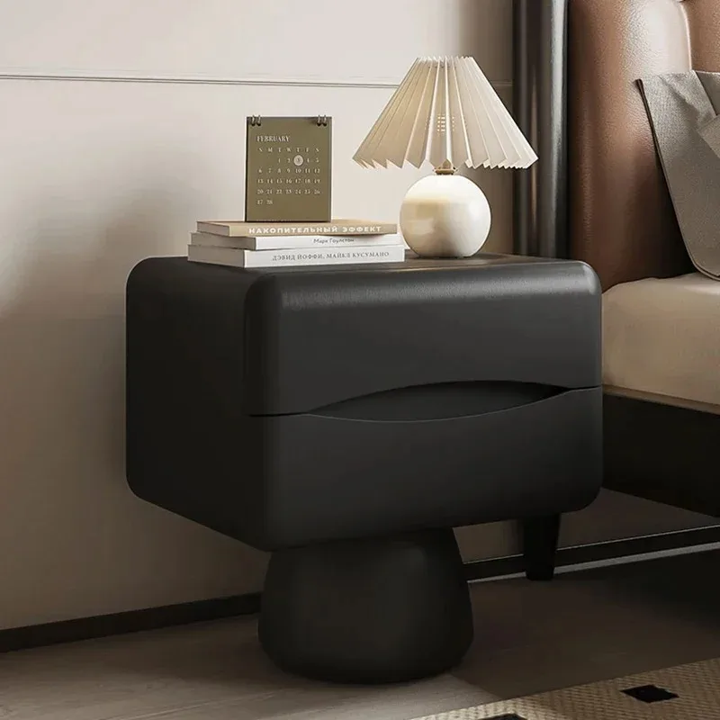 

Organizer Luxury Bedside Table Aesthetic Modern Elegant Simple Night Table Interior Trendy Criado Mudo Space Saving Furniture