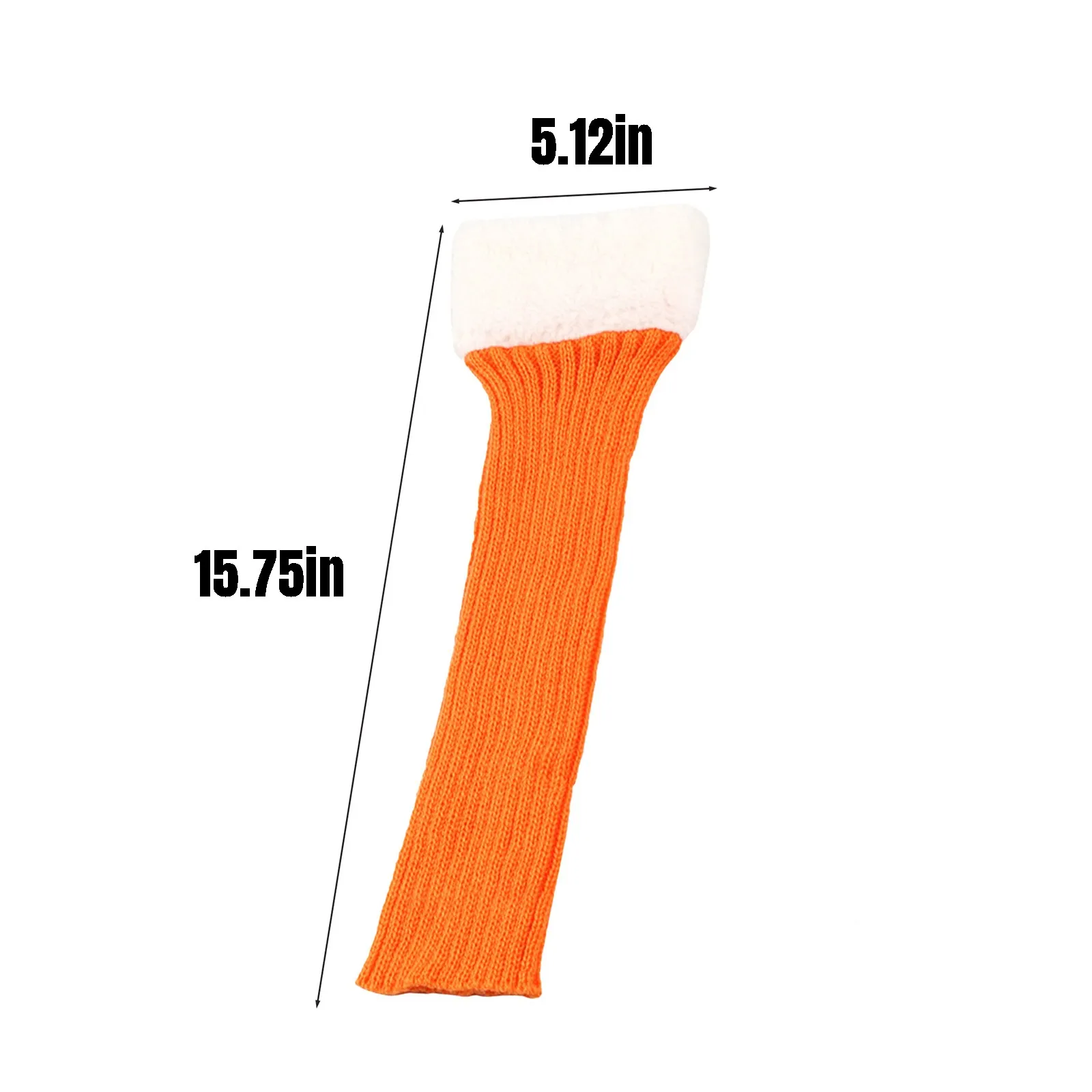 Calentadores de tobillo para mujer, Otoño Invierno, cálido, elástico, tejido, holgado, térmico, puños gruesos, calcetines para botas, polaina, cubiertas para pies Lolita