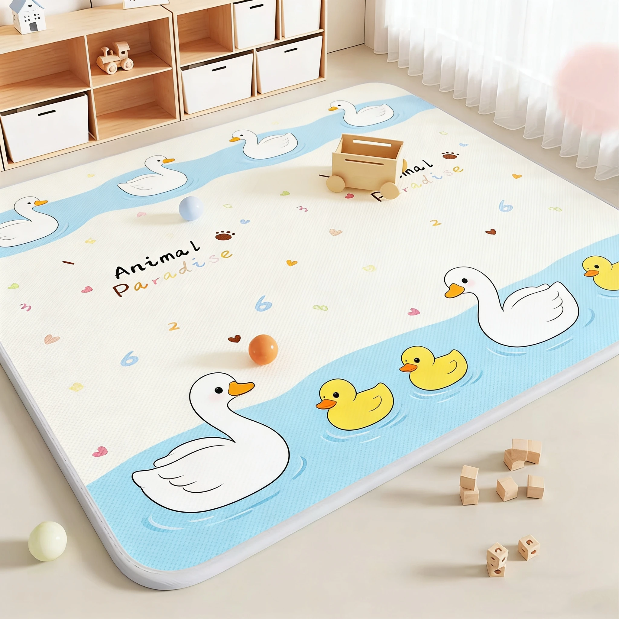 

New 1cm/0.5cm Environmentally Friendly Thick Baby Crawling Play Mats Folding Mat Carpet Play Mat for Children's Safety Rug Gifts