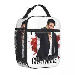 Chayanne-スペイン語のラタンポップシンガー断熱ランチバッグ、ポータブル食品容器、クーラーボックス