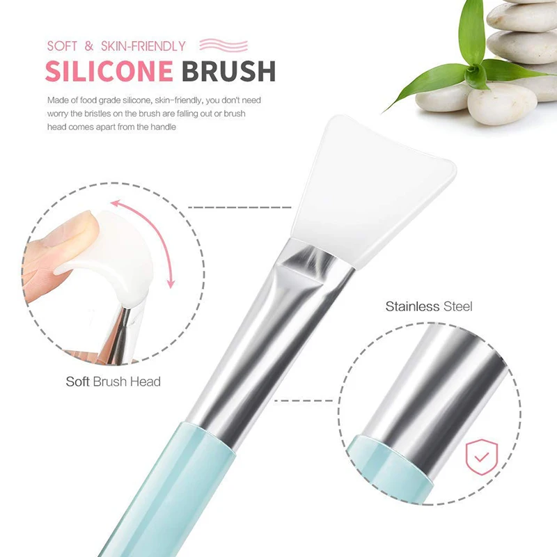 11Pcs Set Facial Brush Mask Bowl Spoon Set Mask Brush Bar DIY Beauty Tools Mixing Tools Skin Care Makeup Supplies Woman