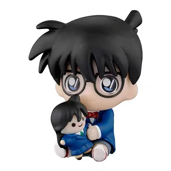 Echte Süßigkeiten Spielzeug Detektiv Conan gemächlich Puppe Jimmy Kudo Rachel Moore Kuroba Kaito Furuya Rei Action figur Spielzeug