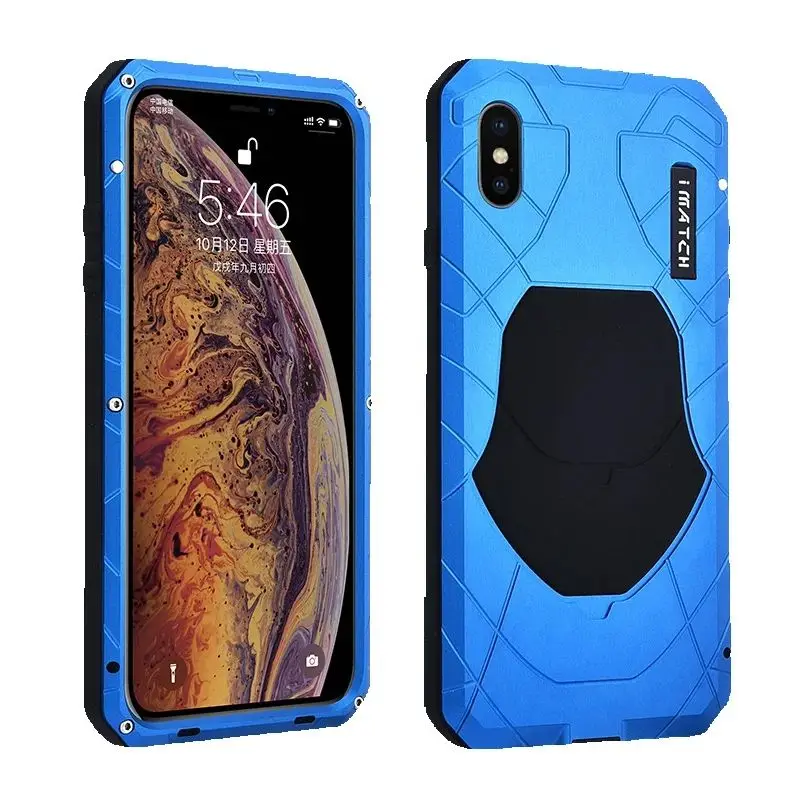 

Водонепроницаемый чехол Imatch Daily для iPhone 13, 12, 11, роскошный металлический силиконовый чехол для iPhone 12, 11 Pro Max, защита 360 градусов