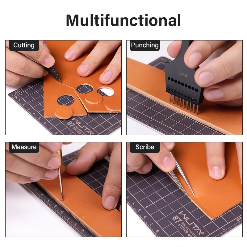 WUTA 1Pc B7 Cutting Mat, Engraving Pad, Carving Knife DIY Craft Cutting Board Multipurpose Art Supplies Stationery School Supply