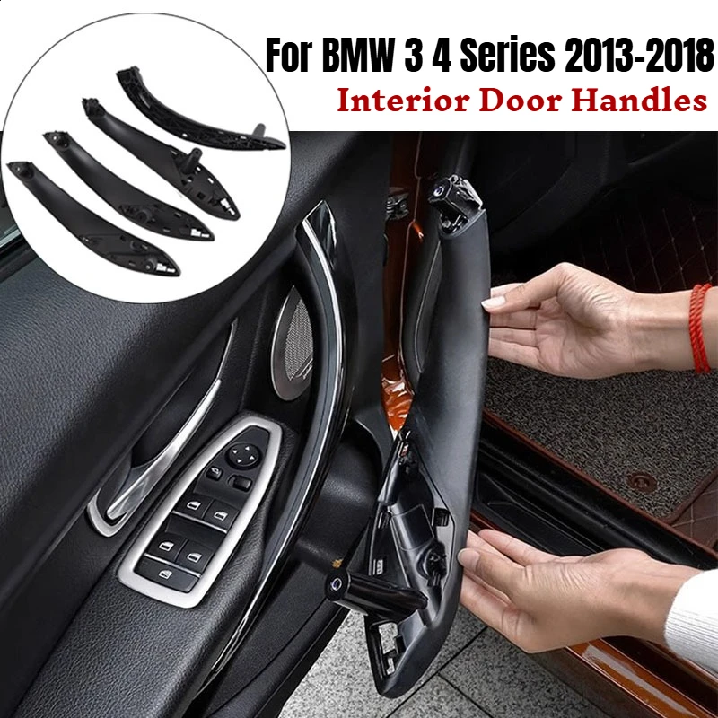 

Для BMW 3 серии F30 F80 F31 F32 F33 F34 F35 F36 2013-18 Внутренняя дверная ручка Внутренняя панель с накладкой Автомобильные аксессуары