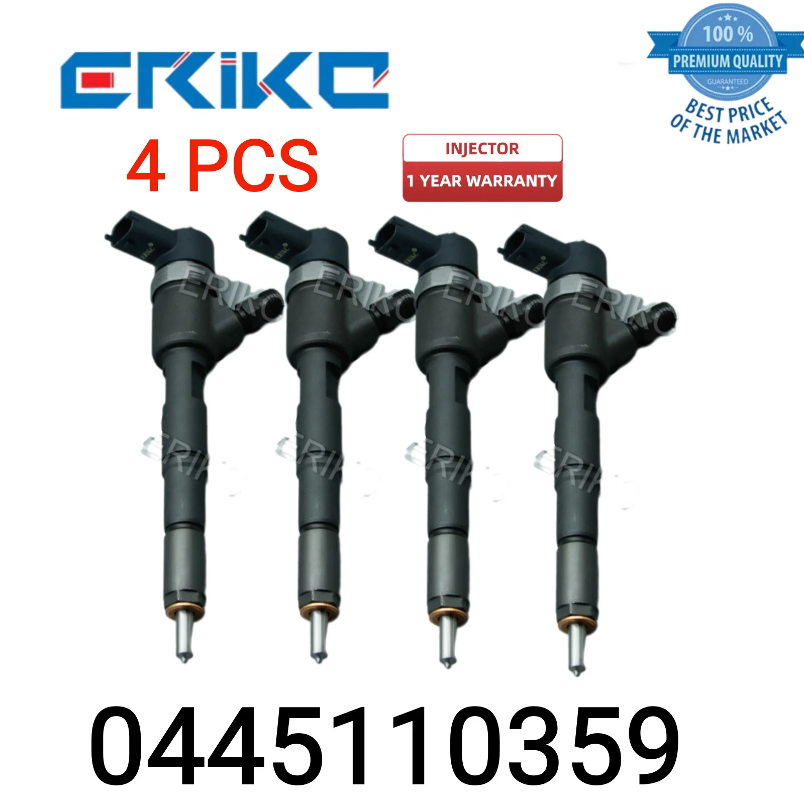 

4 PCS 0445110359 Fuel Injector Diesel 0 445 110 359 Injector Adapter Common Rail 0445 110 359 Engine Injector Connecter