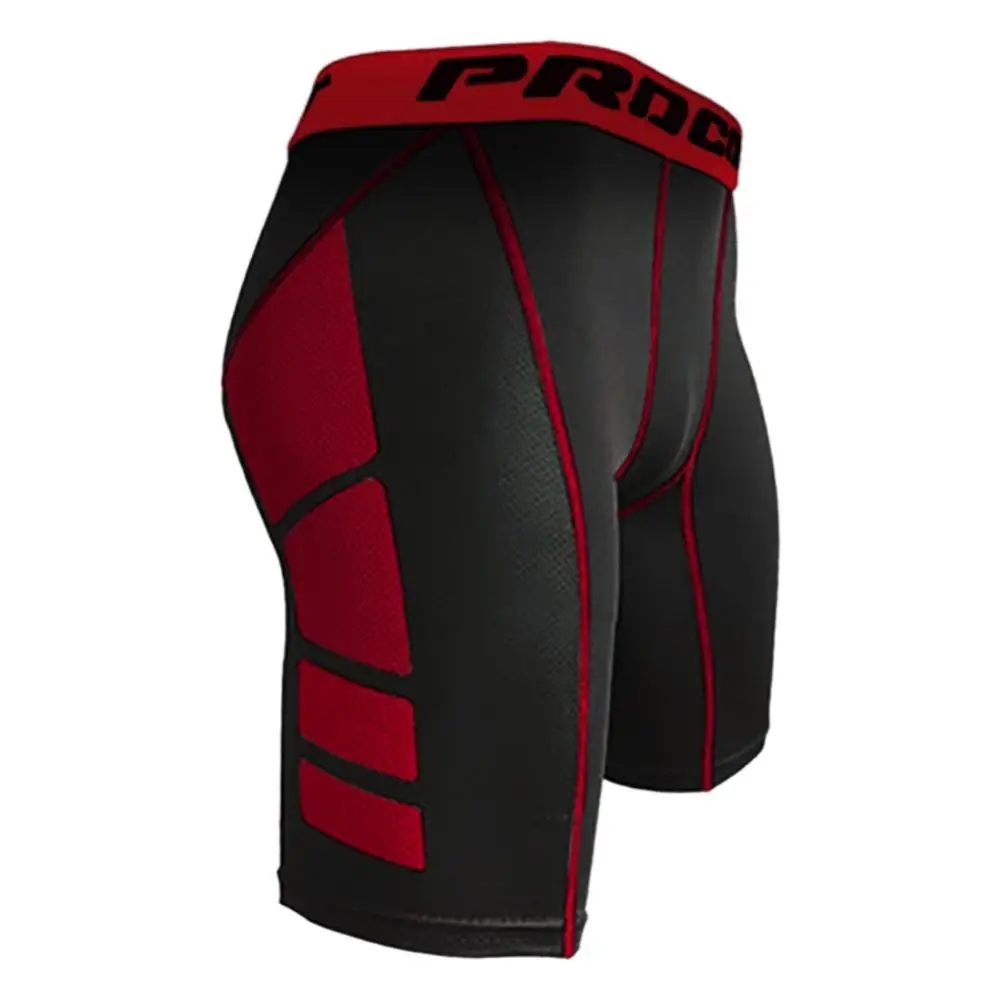 Мужские спортивные шорты для фитнеса, быстросохнущие компрессионные леггинсы для тренировок в тренажерном зале, велосипедные шорты, шорты для баскетбола, бега, плотные шорты для тренировок