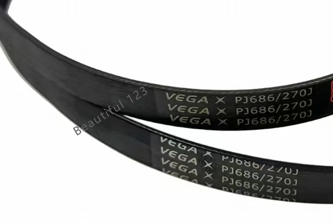 

2PCS motor drive belt VEGA V-Belt 270J PJ686 10 ribs PJ686/270J