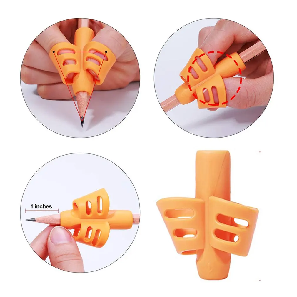 子供のための手書きグリップ,就学前の早期学習,教育,学用品,鉛筆,ライティングツール,4個。