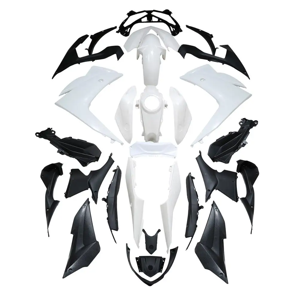 

TCMT XF-4134-W Unpainted ABS Fairing Bodywork For YZF R3 R3 15-18 YZF R25 15-17