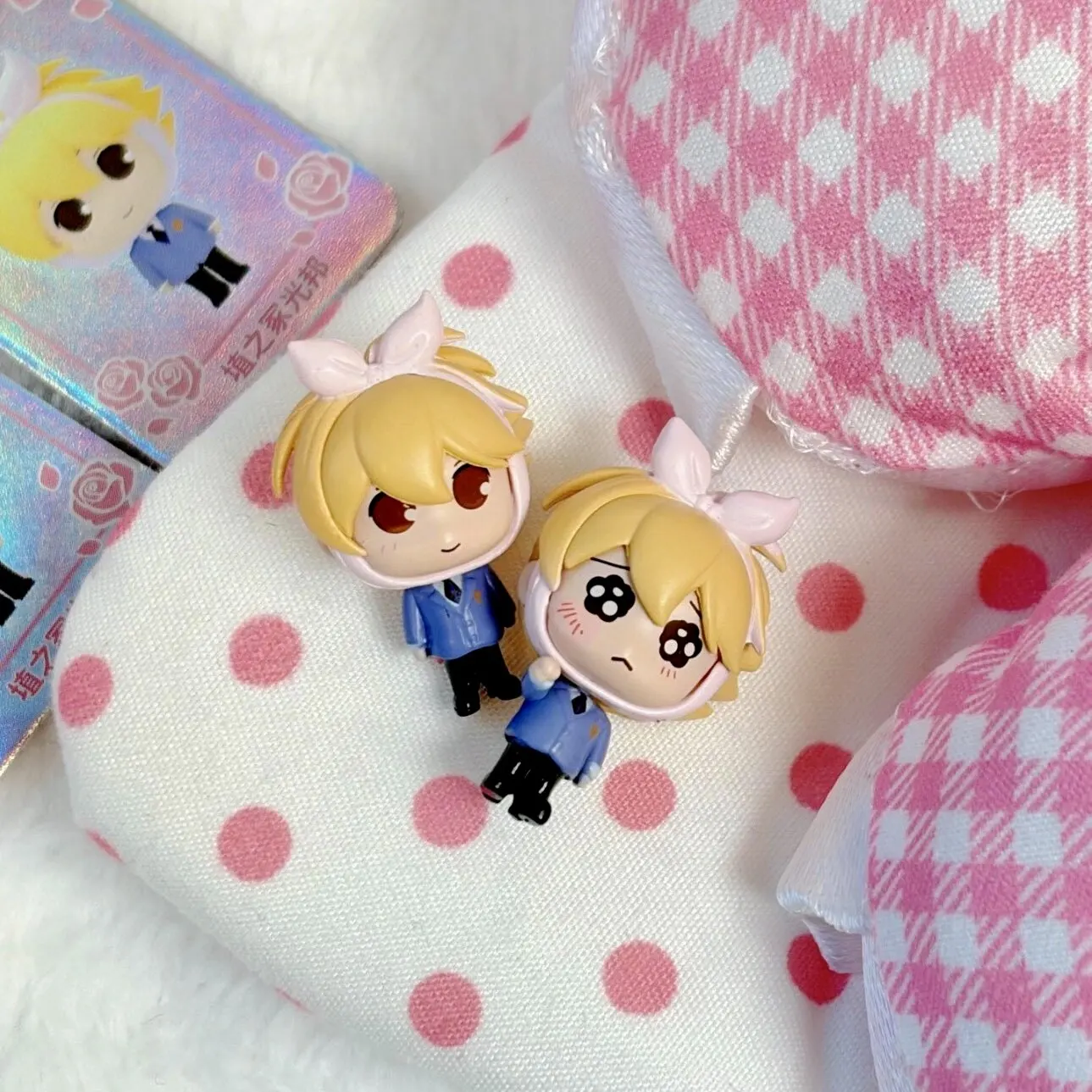 Original Niedliche Ouran High School Host Club Mini Anime-Figur Blindbox, Liebliche Schreibtisch-Dekoration, Geburtstagsgeschenk für Freundin – Detail 5
