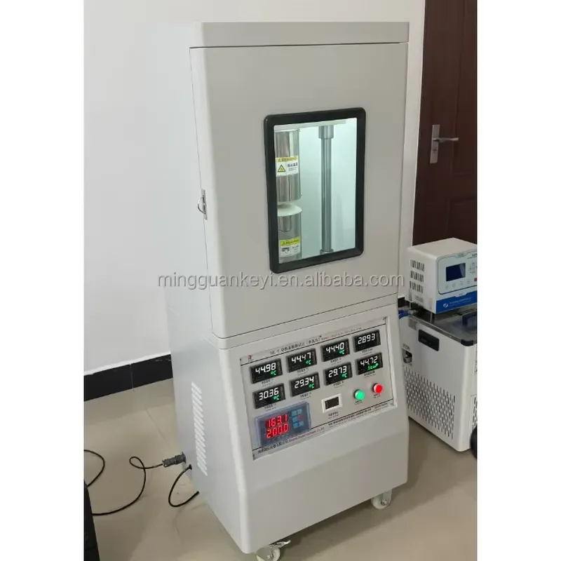 DRL-VIII Thermal Conductivity Tester (Heat Flux Method) Vertical Type - ASTM D5470 Compliant