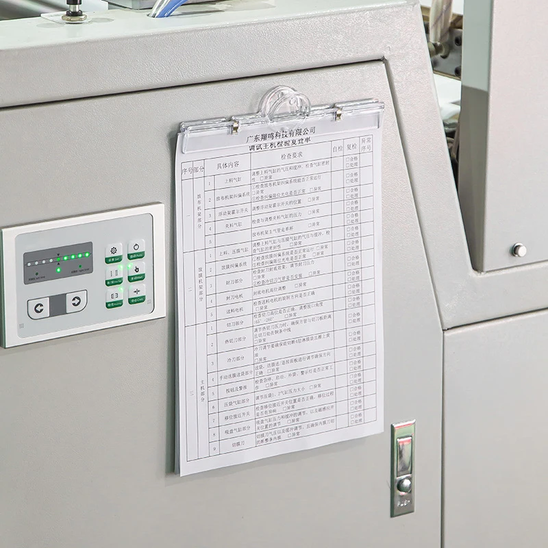 1/2Pcs Magnetic Transparent File Folders Strong Suction File Folders Multifunctional File Folders Index Page Holder【A】